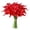 Red, variant on Clearance Artificial flowers under $5,Artificial Calla Flowers 13.4" For Home Kitchen Wedding Table Decoration