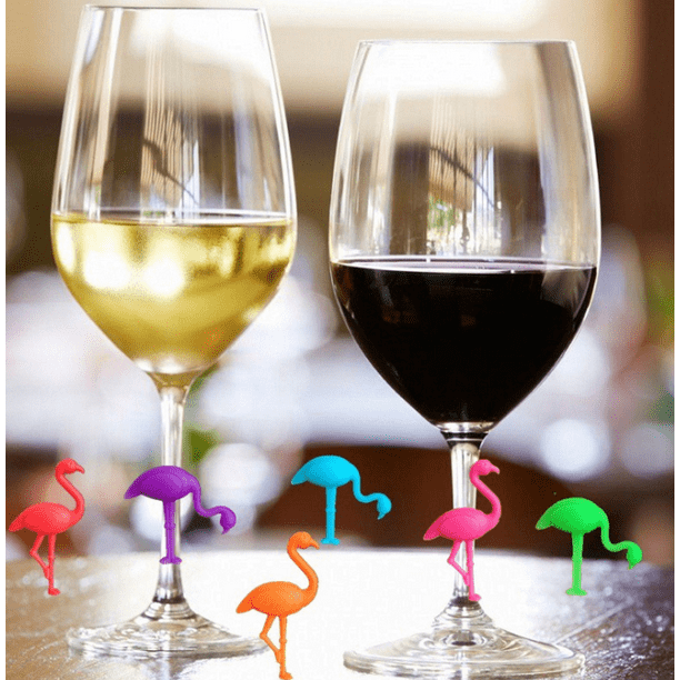 Halloween Fun Magnetic Wine Glass Charms | Wine Magnets | Set of 6 Glass  Markers