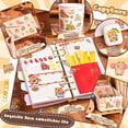 thumbnail image 3 of 100 Sheets Trendy Capybara Animal Stickers Waterproof Non-Repeating Kids Sticker Cartoon Cute Suitcase Decal Children, 3 of 7