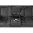 thumbnail image 7 of Challenger Modern Style Recliner Sectional Sofa made with Wood in Gray, 7 of 7