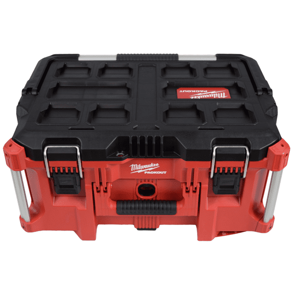 Milwaukee PACKOUT Large Tool Box, IP65 Rated, 100 lb Capacity, Modular Storage, Model 48-22-8425