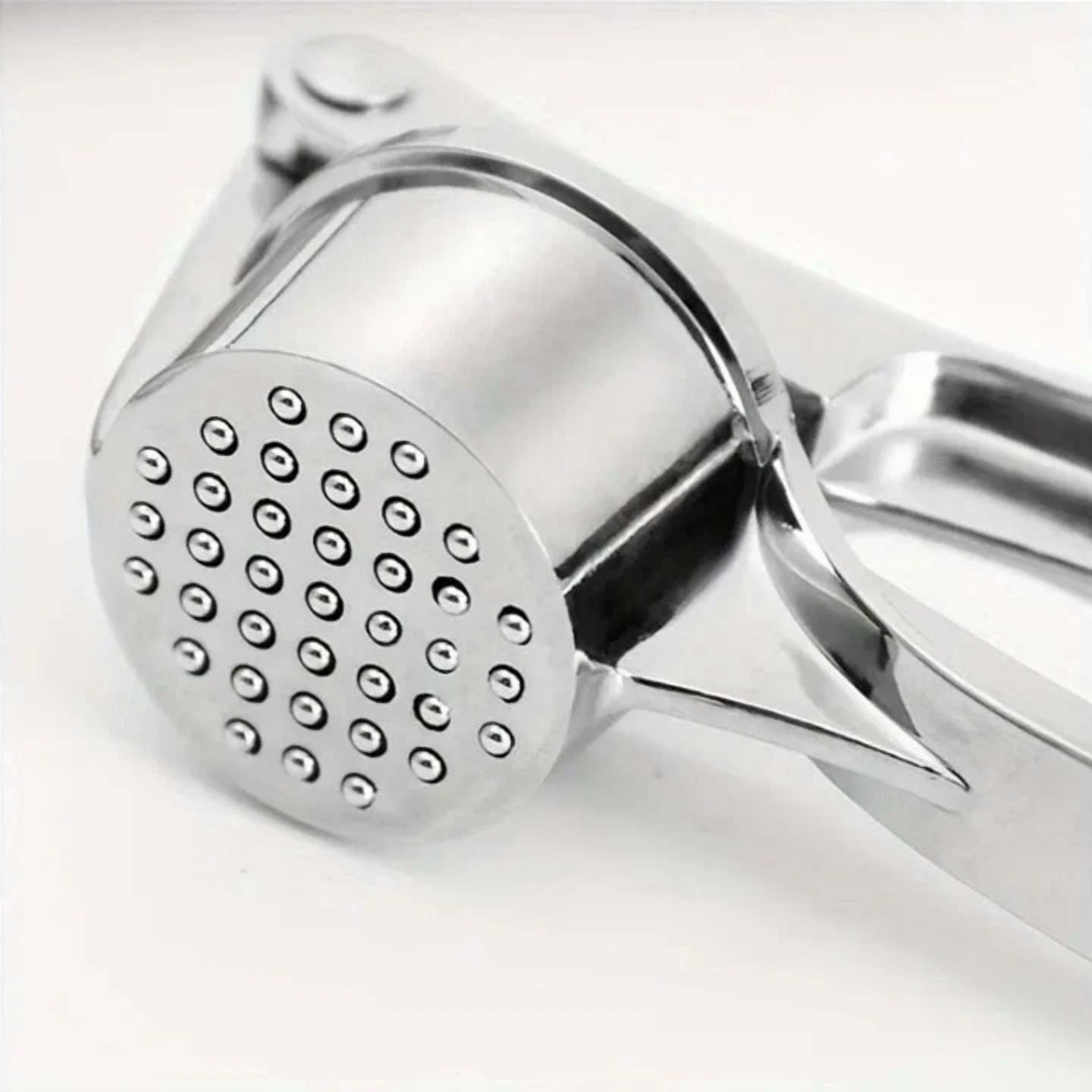 Stainless Steel Garlic Press, Manual Garlic Press With Handle, Kitchen Accessori