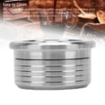 thumbnail image 6 of Suodoka Reusable Coffee Capsule Pod Fit for Delta Q Machines, Stainless Steel Refillable Coffee Filter Kit with Spoon and Brush, Eco-Friendly Espresso Pod 1.4 x 0.8 inches / 35.2 x 20.5 mm, 6 of 9