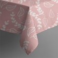 thumbnail image 5 of Floral Square Tablecloth 52x52in(132x132cm) – Waterproof Polyester Printed Table Cover, Wrinkle Resistant & Washable for Kitchen Dining Picnic Party Decor, Thanksgiving,Christmas, Spring,Flower, 5 of 6