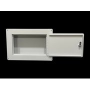 Wall safe with mechanical code lock key-less