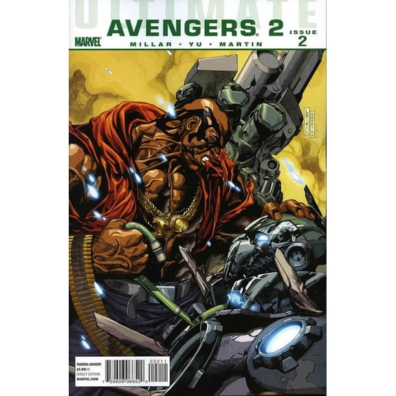 Ultimate Avengers #8 VF ; Marvel Comic Book