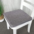 thumbnail image 1 of Nvzi Soft Foam Seat Cushion, Thicken Chair Pad, 20X20X2 Inches Chair Cushion with Removable Cover, for Relief and Comfort Grey, 1 of 3
