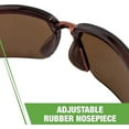 thumbnail image 5 of CROSSFIRE29117 Crossfire Brown Safety Glasses, Scratch-Resistant, Frameless, 5 of 6