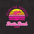 thumbnail image 4 of Inktastic Summer Enjoy the Sunshine Destin Beach Florida in Pink Women's Plus Size T-Shirt, 4 of 5