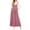 7# Pink, variant on Jumper Dress Overalls for Women Loose Version Baggy Style Length Adjustable Straps Wide Hemline Black 2XL