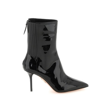 

Aquazzura saint honore patent leather ankle boots