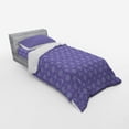 thumbnail image 2 of Ambesonne Oriental Bedding Set 3 Pcs, Curlicue and Medallion, Twin, Blue Violet Lavender Blue, 2 of 2