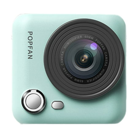 

New Creative Camera Humidifier Neck Fan USB Desktop Spray Green