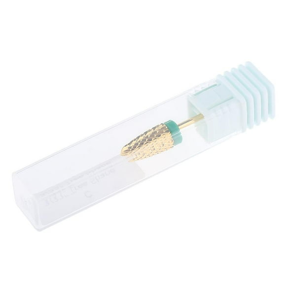 Broca eléctrica Yinane profesion de tres para uñas acrílicas vástago de 2,35 mm Verde