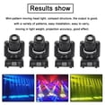 thumbnail image 2 of 4Pcs Moving Head 8Gobo Stage Lighting RGBW LED DMX Beam Disco Party Light, 2 of 12
