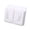 White, variant on Mobile Phone Holder Multi-function Wall Mounted Creative Antlers Remote Control Storage Box Organizer for Home,Pink