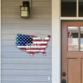 thumbnail image 2 of USA Flag Patriotic House Number Sign by G. DeBrekht | American Patriotic D�cor - MA98916, 2 of 7