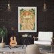 thumbnail image 3 of Cuadros Decorativos 5D redondo completo diamante pintura Mucha Rhinestone mosaico hogar pared arte artesanía Decoración Wdftyju embutido en tela, 3 of 9