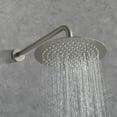 thumbnail image 4 of 10" Shower Head+Handheld Showerheads,Wall Mounted Shower Faucet Set for Bathroom With Rain shower overhead,Ceramic valve,Suction Cup Holder, 59in Hose, Adjustable water flow,Stainless steel-Nickel, 4 of 5