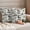 Light Gray Black, variant on Pack of 2 Nautical Lighthouse Outdoor Pillow Covers Decorative, Waterproof Pillow Protector, Farmhouse Retro Ocean Ship Map Throw Pillowcases Accent Cushion Cases for Patio Couch Sofa 24"x24"