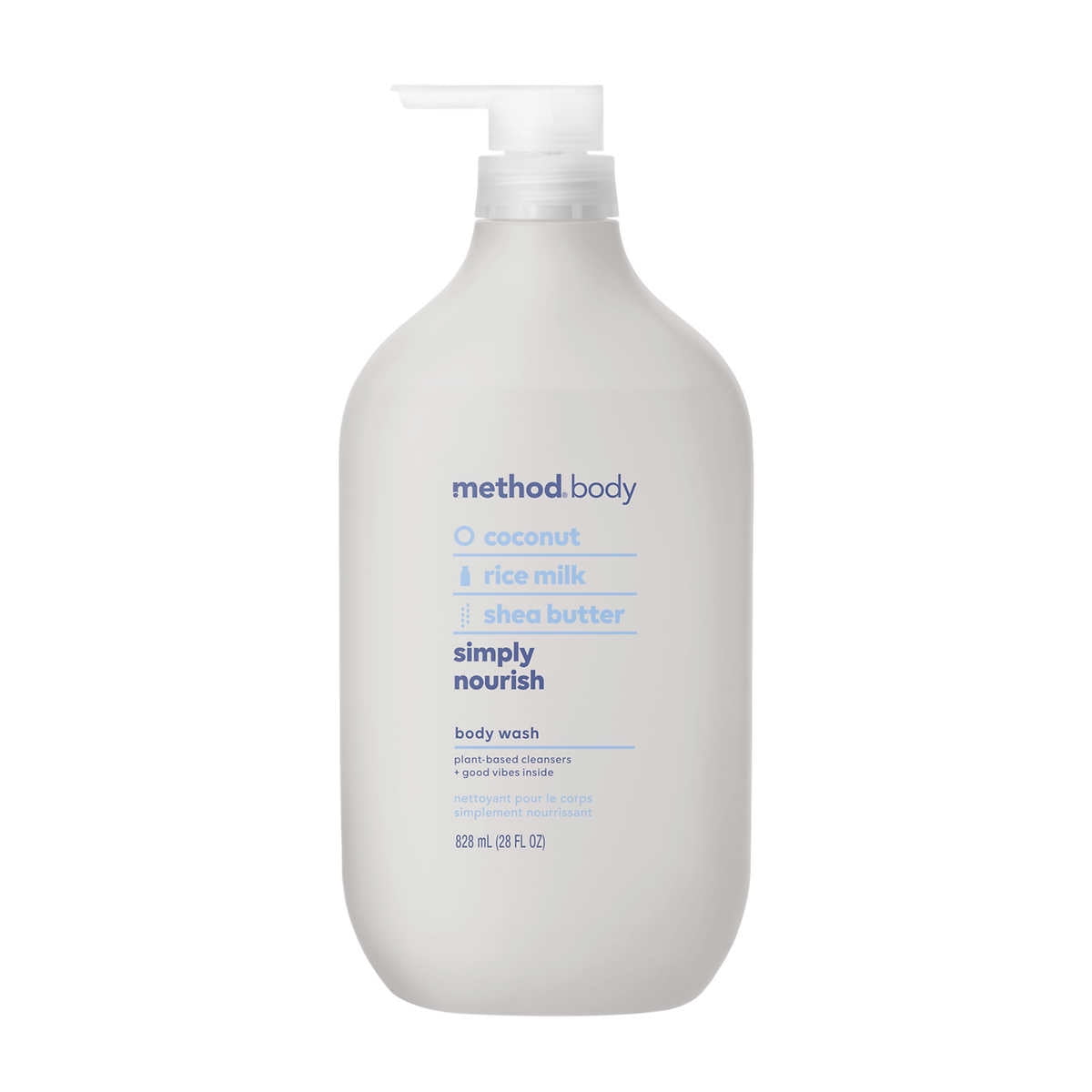 Method Body Wash, Simply Nourish and Pure Peace, 28 Fluid Ounce (Pack of 2)
