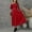 c01Red, variant on Arnsht Lightweight Sweater Dress Fall Dresses Midi Dress Luxury Outfits for Women Round Neck Solid Color Casual Long Sleeved Dresses Red XXL