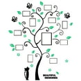 thumbnail image 5 of Family Tree Wall Decals DIY Adhesive Wall Stickers 3D Picture Frames Decor for Home Living Room, 5 of 12