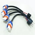 thumbnail image 2 of 2 Pcs 100W Car Truck H4 to 9005 Headlight Bulb Conversion Sockets Wiring Harness, 2 of 5