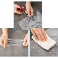 thumbnail image 2 of shiyou-2 Sheets Clear Vinyl Plastic Sheeting 54 x 36 Inch Clear Tablecloth Desk Cover Protector Flexible Thick Vinyl Sheeting Heavy Duty Rectangular Table Pads for Dining Room(0.2 mm), 2 of 4