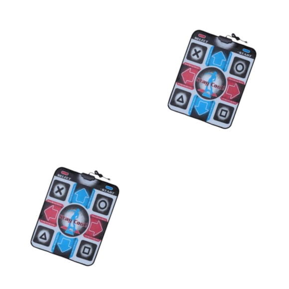Cateissary Electronic Dance Mats Dancing Mat Game Blanket for Children Birthday Gifts 2piezas Multicolor