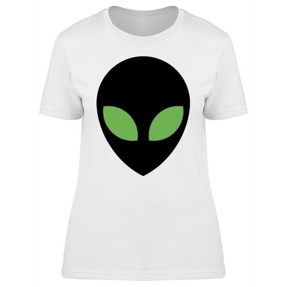 Alien Face Graphic Women's T-shirt