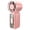 Pink, variant on Portable Handheld Turbo Fan 199 Speed Rechargeable Personal Fan with Flashlight Small Pocket Fans for Outdoor Travel Gifts for Women & Men (Orange)