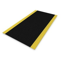 Notrax Black Switchboard Mat, 1/4 in Thick, Vinyl 831S0035BY