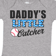 thumbnail image 4 of Inktastic Baseball Daddys Little Catcher Boys Baby Bodysuit, 4 of 5