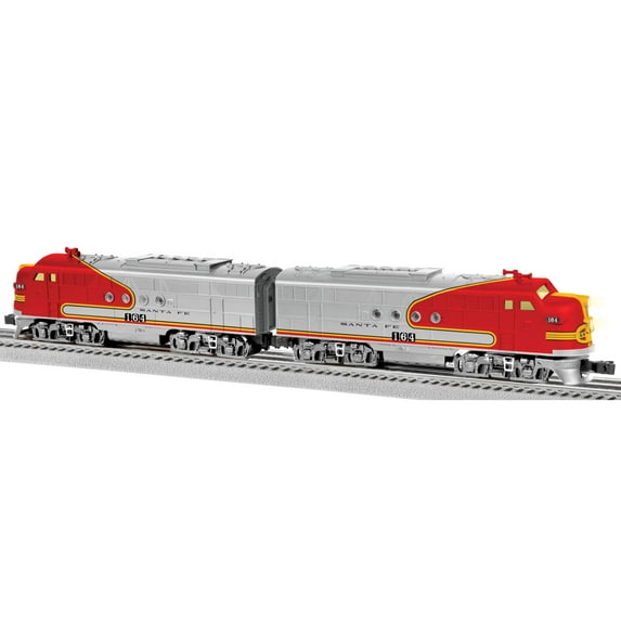 Lionel 6-82290 O Santa Fe LionChief Plus FT AA Diesel Locomotive #164/#161