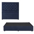 thumbnail image 1 of Base Cama King Size + Cabecera Mary Dicasa Azul Marino, 1 of 8