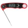 thumbnail image 1 of Food Thermometer Waterproof 304 Stainless Steel Folding Probe Fast Meat Thermometer with Backlight for BBQ Cooking, 1 of 5