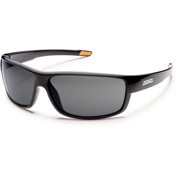 Suncloud Voucher Injection Sunglasses - Black Frame, Gray Polarized Lens