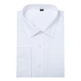 thumbnail image 6 of Cloudstyle Men's Dress Shirt Slim Fit Button Down Stripe Checked Shirt fs22, 6 of 6