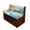 Beach Starfish, variant on Uorisanigo Tropical Sea Turtle RV Dinette Sofa Cover, Cushion Dinette Replacement RV Seat Covers for Loveseat Slipcovers Stretchable Machine Washable Soft Camper Cushion Covers
