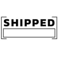 thumbnail image 1 of Printtoo Shipped Self Inking Rubber Stamp Pre-Inked Office Stamp- Home Office Business Stationery, 47 x 20 mm Black, 1 of 7