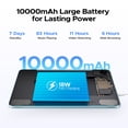 thumbnail image 6 of Aorlym P12 12 Inch Tablet, Tablet Android 16, 48GB RAM+128GB ROM/2TB TF, T7280 Octa-core, Gemini AI, IPS 2.4K 120Hz Display, 10000mAh/18W, 5G WiFi, 8MP+13MP, GPS, Face ID, OTG, Tablet with Keyboard, 6 of 10