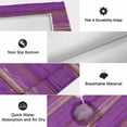 thumbnail image 6 of Purple Wood Grain Outdoor Rug for Patio/Deck/Porch, Non-Slip Large Area Rug 6 x 9 Ft, Farmhouse Plank Retro Country Indoor Outdoor Rugs Washable Area Rugs, Reversible Camping Rug Carpet Runner, 6 of 8
