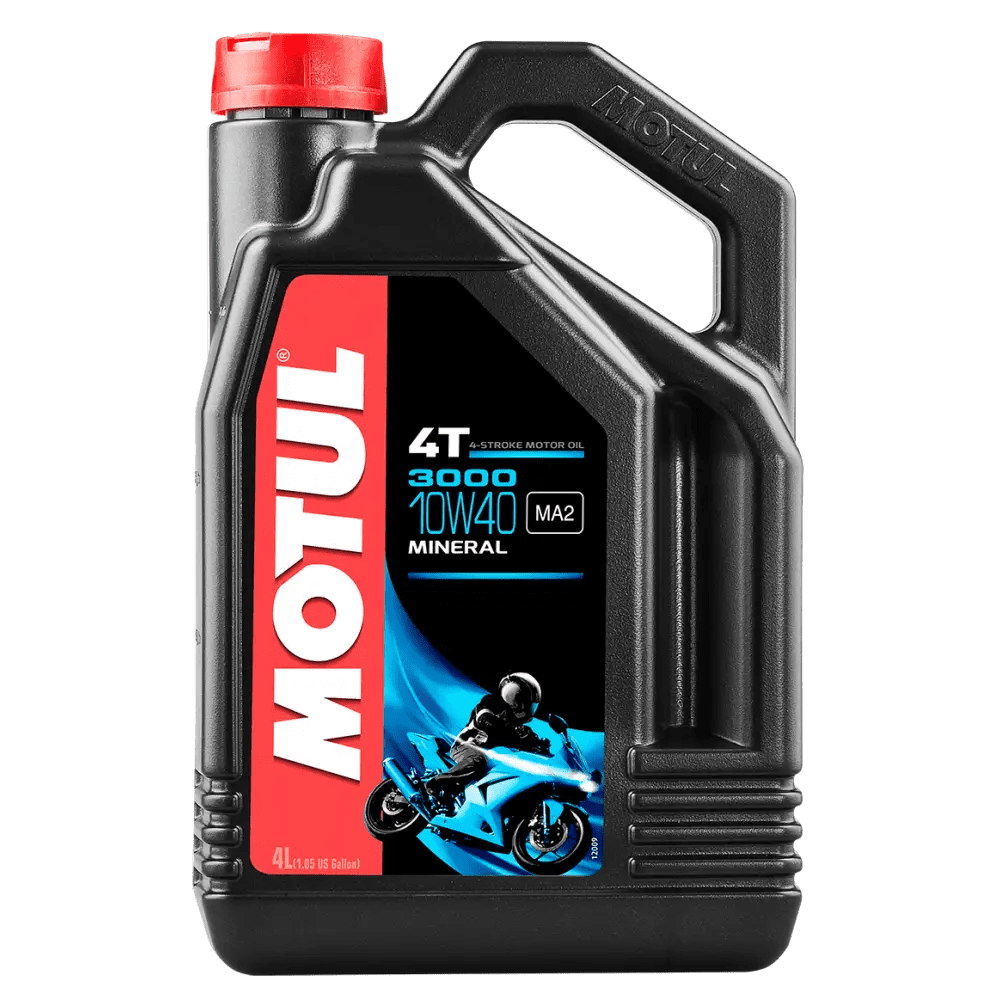 MOTUL 3000 Mineral 4T Engine Oil - 20W-50 - 1 U.S. gal. 107319