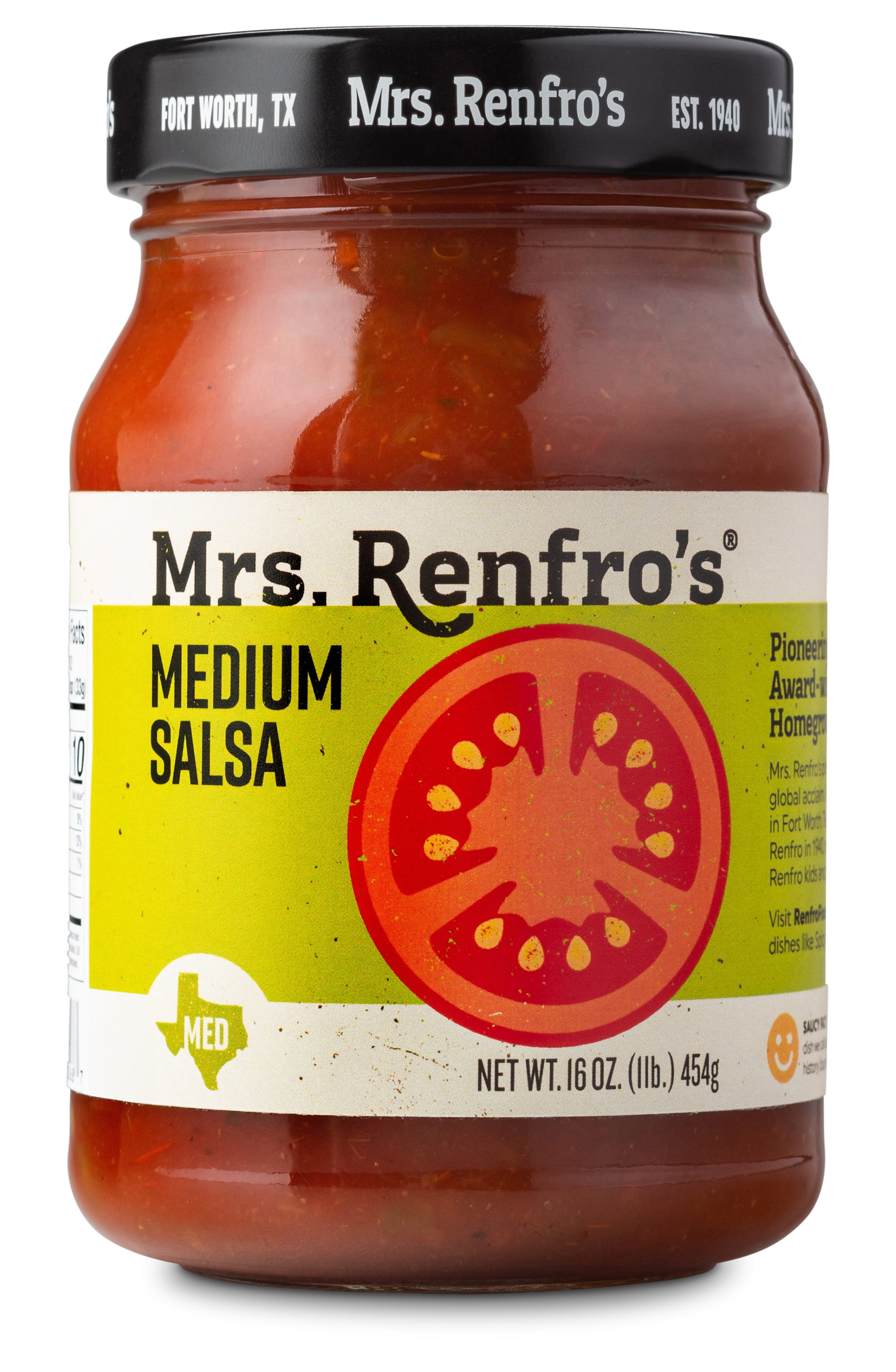 (3 pack) Mrs. Renfro's Fine Foods Medium Salsa, 16 oz
