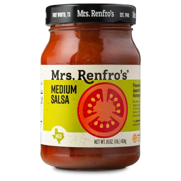Mrs. Renfro'S Fine Foods Salsa Medium, 16 Oz