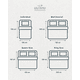thumbnail image 5 of Colchón Individual en Caja de Memory Foam Semi Firme 21 cm de grueso Monal Confort, 5 of 7