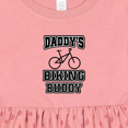 thumbnail image 4 of Inktastic Daddys Biking Buddy Girls Baby Dress, 4 of 5