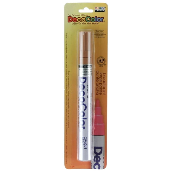 Uchida DecoColor Paint Marker, Broad, Copper