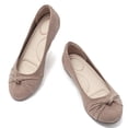 thumbnail image 2 of Women's Wide Width Ballet Flats - Round Toe Office Dressy Casual Shoes, 2 of 6